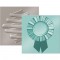 Set de 2 pochoirs de gaufrage We R - Ribbon