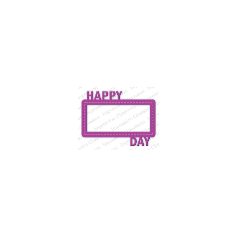 Die Impression Obsession - Happy Day Frame