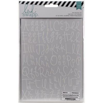 Kit Alphabet Rub-ons Wanderlust