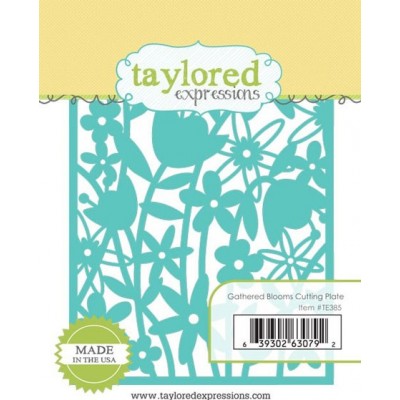 Die Taylored Expressions - Gathered Blooms Cutting Plate