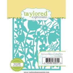 Die Taylored Expressions - Gathered Blooms Cutting Plate