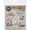 Dies Sizzix Thinlits by Tim Holtz - Handwritten Celebrate