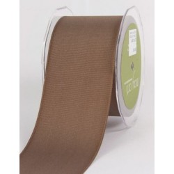 Ruban grosgrain Extra large - Marron