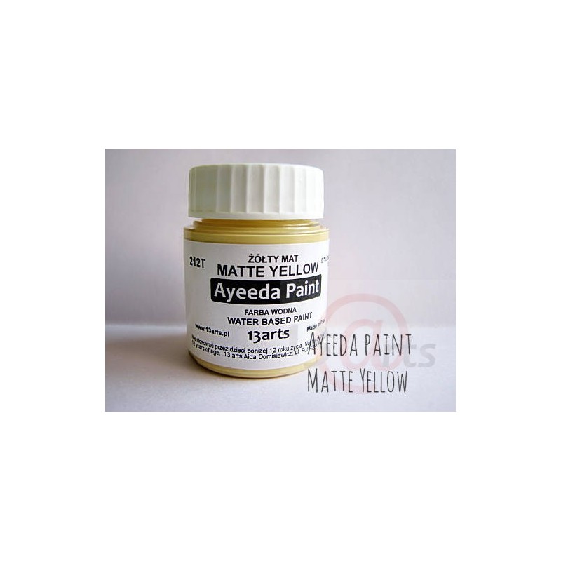 Peinture Ayeeda Paint - Matte Yellow