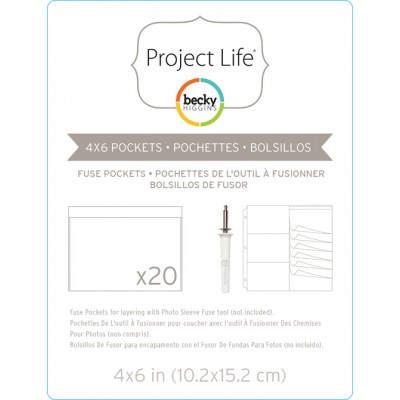 Pochettes cascade 4"x6" pour Fuse Tool
