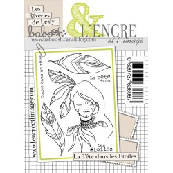 Tampons L'Encre & l'Image - Les Rêveries de Leslie - La Tête dans les Etoiles