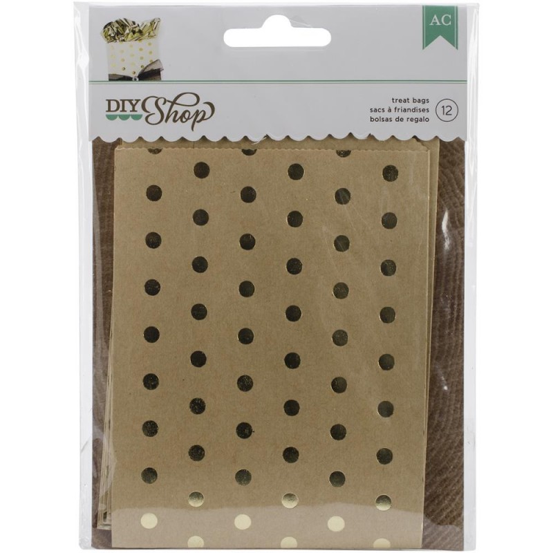 Sachets DIY Shop - Gold Dots