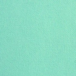 Cardstock texturé canvas - Coloris Vert d'eau