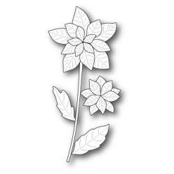 Die Poppystamps - Poinsettia Stem