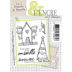Tampons L'Encre & l'Image - Les Fantaisies de Manuéla - Nid douillet