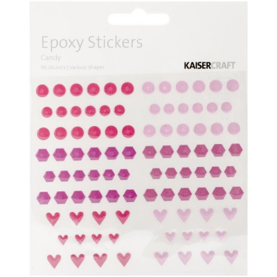Stickers epoxy Kaiser - Ronds & Formes - Candy