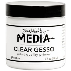 Gesso clear (transparent) Dina Wakley 118 mL