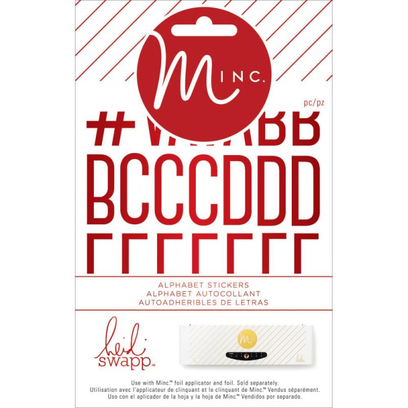 Stickers alphabets Minc - Pois