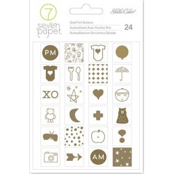 Stickers Clara Foil Seven Paper