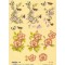 Image Carterie 3D - Branche fleurie et Papillons