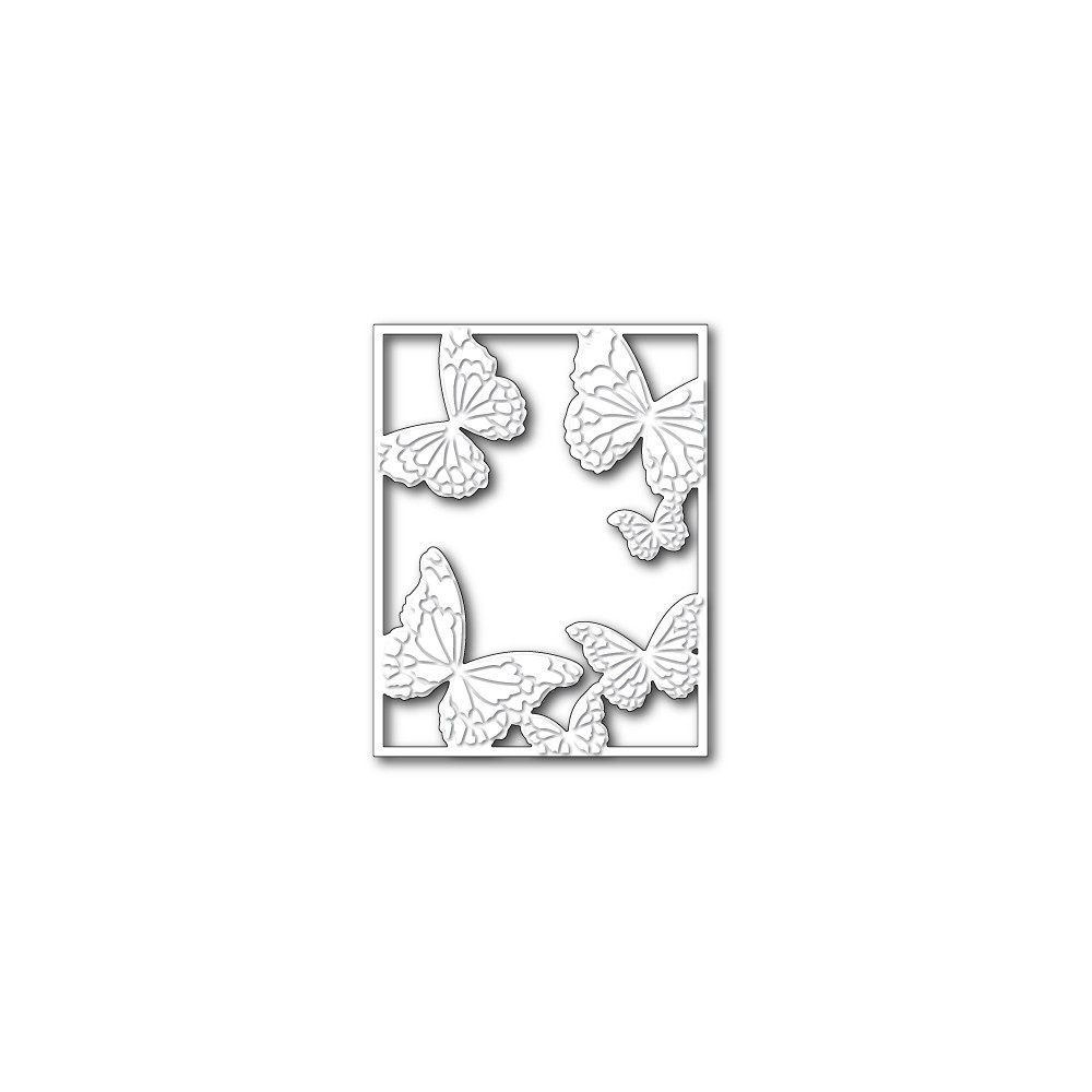 Die Memory Box - Hovering Butterfly Frame - Cartoscrap