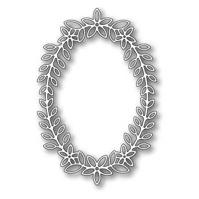 Die Poppystamps - Peppini Oval Frame