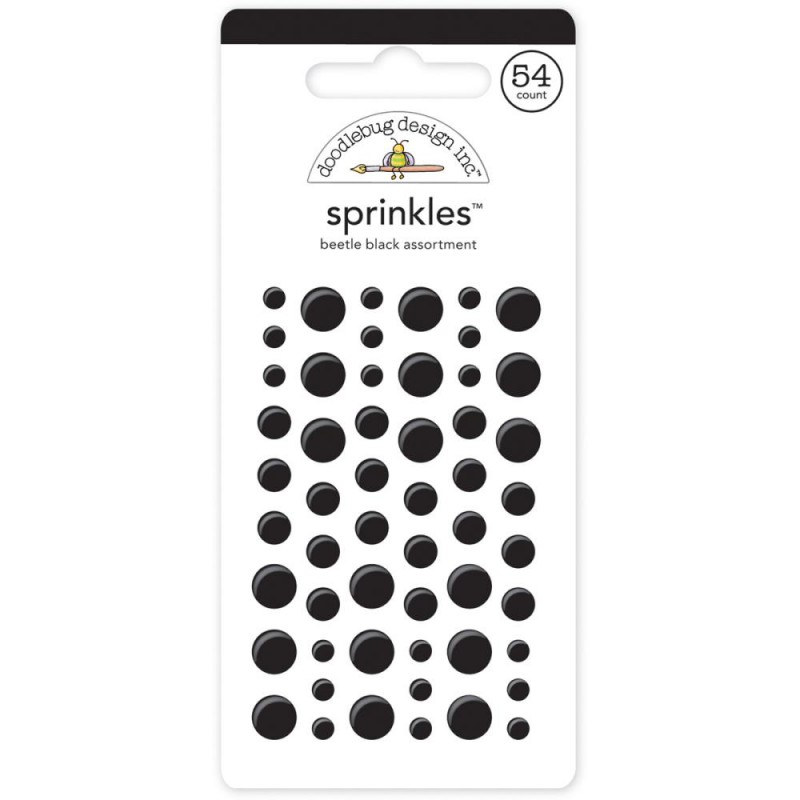 Sprinkles Dots - Beetle Black