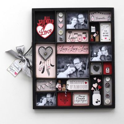 Tampon bois Florilèges - Je crois que je t'aime