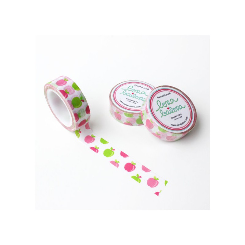 Washi Tape Lora Bailora - Pommes