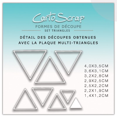 Dies CartoScrap - Set Triangles