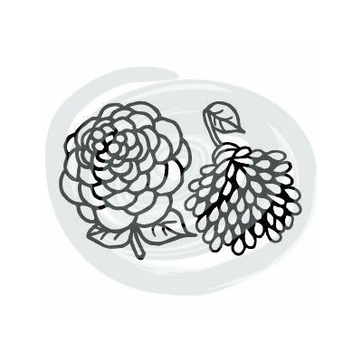 Dies DIY&Cie - Dahlia et Pivoine duo mini