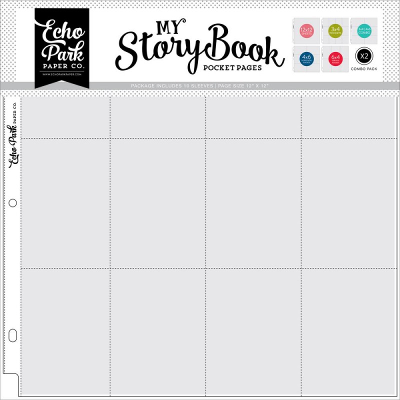 Pochettes My StoryBook 30x30 cm - Assortiment