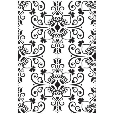 Pochoir de gaufrage KaiserCraft - Ornate Flourish Plate