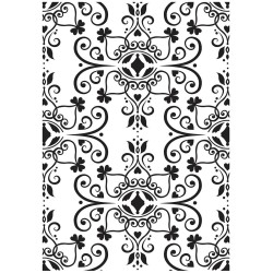 Pochoir de gaufrage KaiserCraft - Ornate Flourish Plate