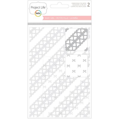 Pochoir de gaufrage Project Life - Baby Girl