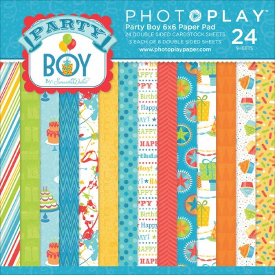 Mini Pack 15x15 - Photoplay - Party Boy