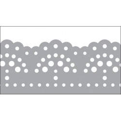 Foil Tape - Silver Doily