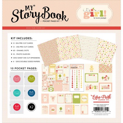 Pack 30x30 - Echo Park - My StoryBook - It's A Girl