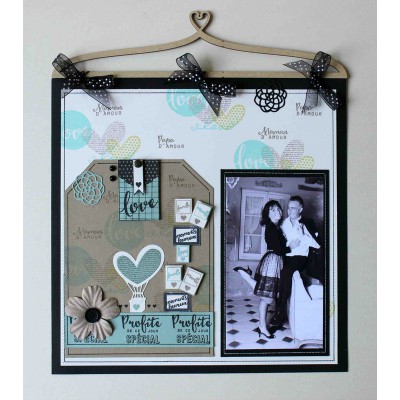 Tampon bois Florilèges - Profite de ce jour