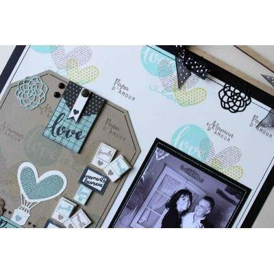 Tampon bois Florilèges - Bulle de love