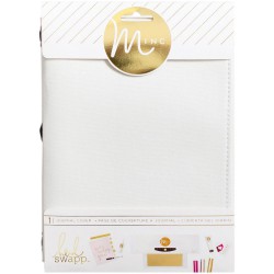 Couverture d'album en tissu 15x20 cm Minc - Blanc