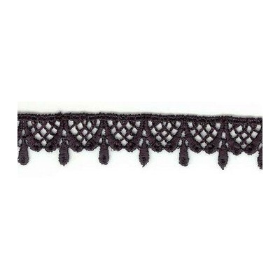 Dentelle guipure noire