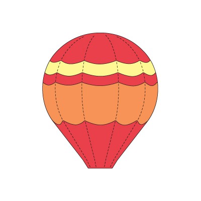 Die Memory Box - Quilted Balloon Stripes