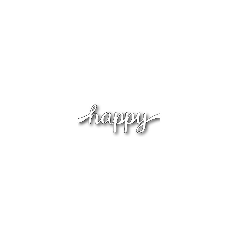 Die Poppystamps - Happy Sash