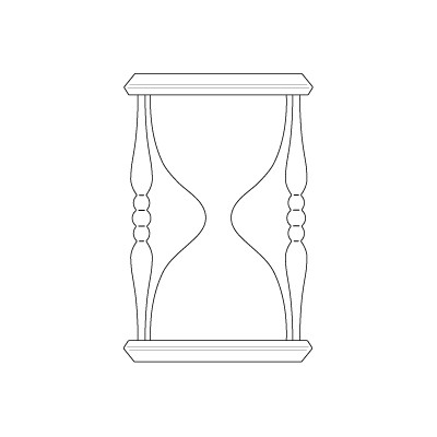 Die Poppystamps - Grand Hour Glass