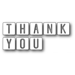Die Memory Box - Thank You Tiles