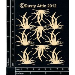 Sujets en carton bois Dusty Attic - Mini Grass Clusters 2