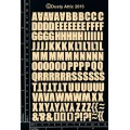 Sujets en carton bois Dusty Attic - Mini ABC Upper