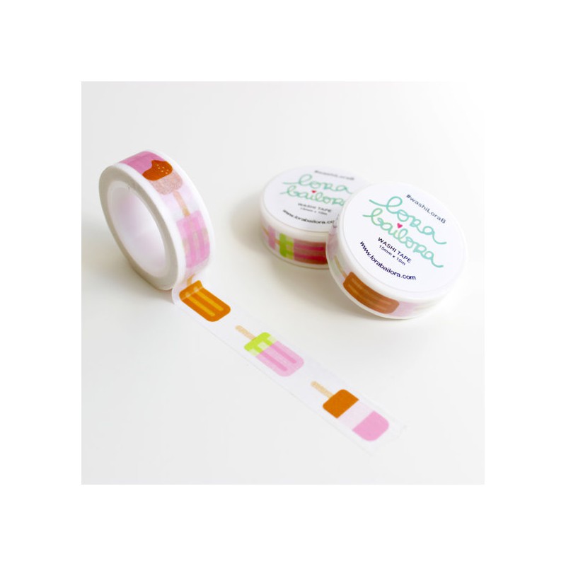 Washi Tape Lora Bailora - Glace à l'eau