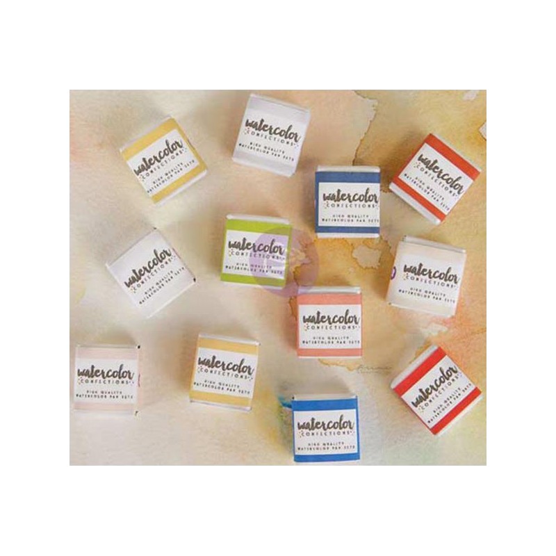 Aquarelles Prima (Watercolor Confections ) - Decadent Pies