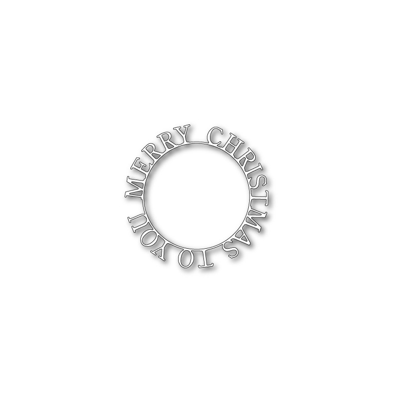 Die Memory Box - Merry Christmas to You Ring