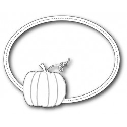 Die Memory Box - Harvest Pumpkin Oval Frame