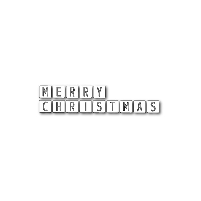 Die Memory Box - Merry Christmas Tiles