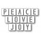 Die Memory Box - Peace Love and Joy Tiles