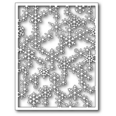 Die Poppystamps - Snowflake Lattice Frame